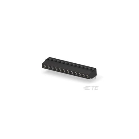 Te Connectivity Barrier Strip Terminal Block, 17.5A, 3Mm2, 1 Row(S), 1 Deck(S) 1-1546073-2